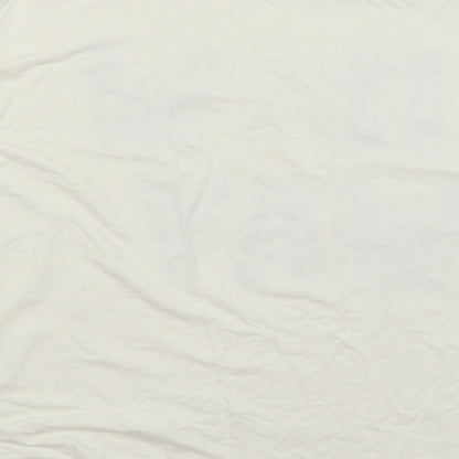 Womens UK Size 18 TU Ivory Basic T-Shirt