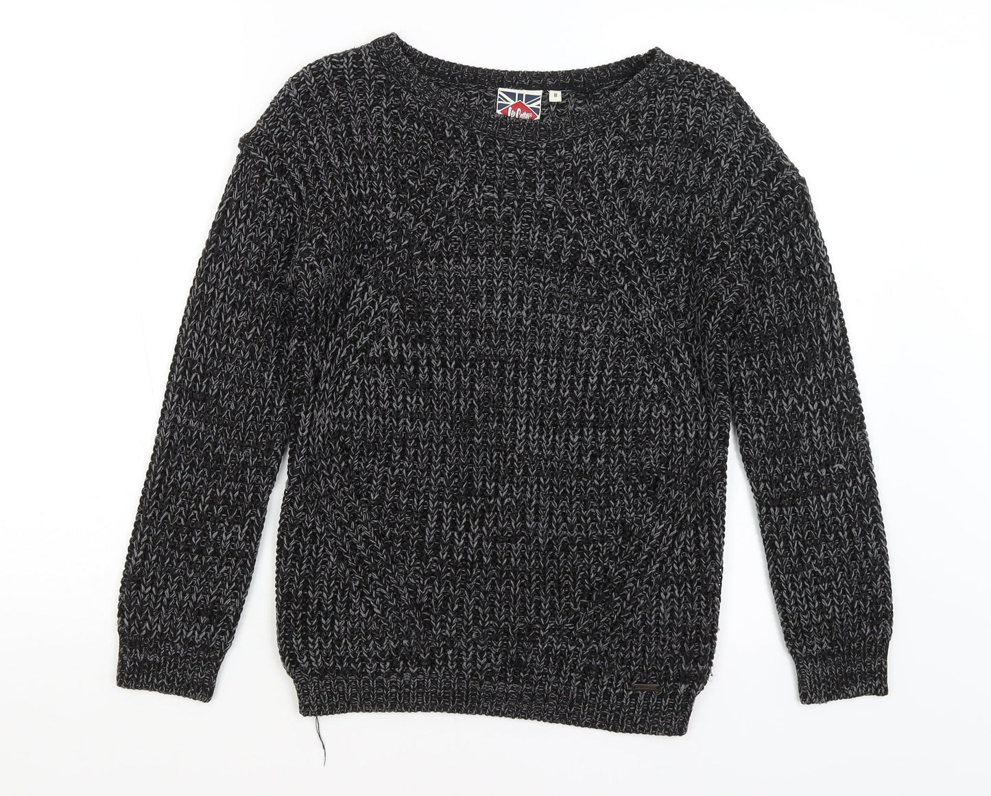 Lee Cooper Womens Black   Pullover Jumper Size 8