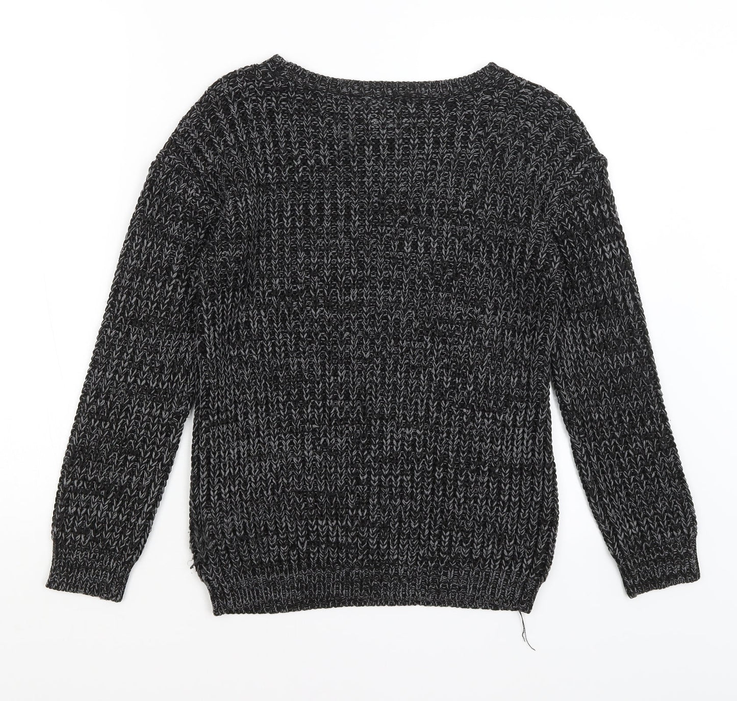 Lee Cooper Womens Black   Pullover Jumper Size 8