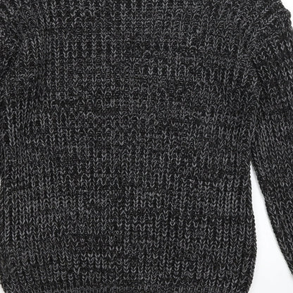 Lee Cooper Womens Black   Pullover Jumper Size 8