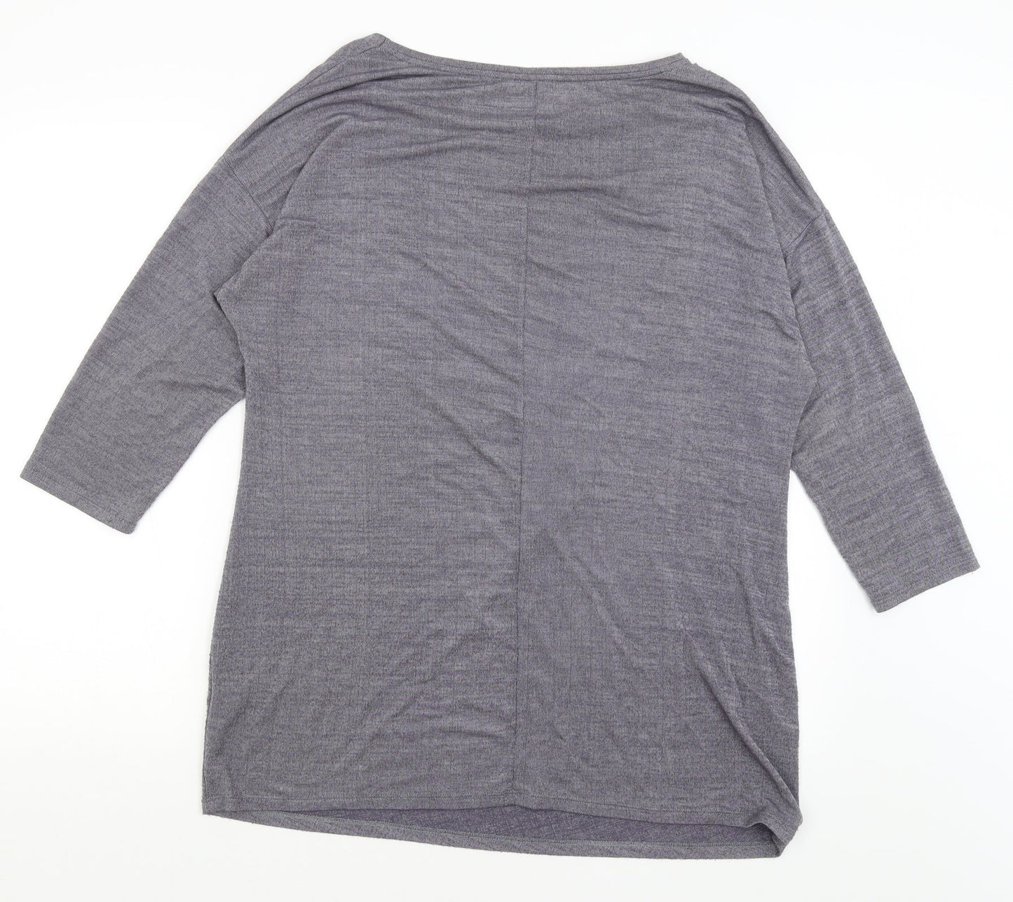 F&F Womens Grey   Basic T-Shirt Size 16