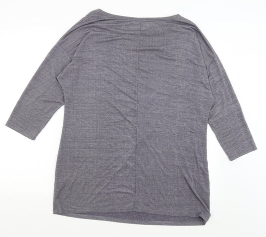 F&F Womens Grey   Basic T-Shirt Size 16