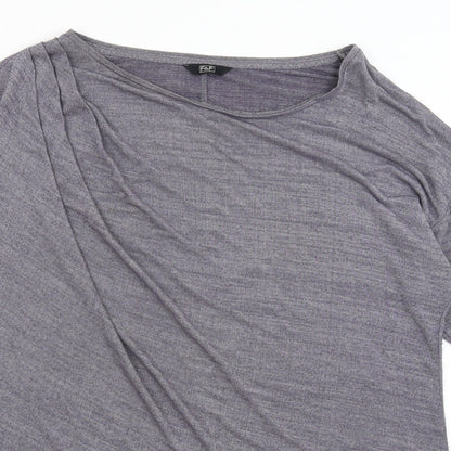 F&F Womens Grey   Basic T-Shirt Size 16