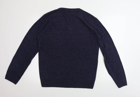 Easy  Mens Blue   Pullover Jumper Size M