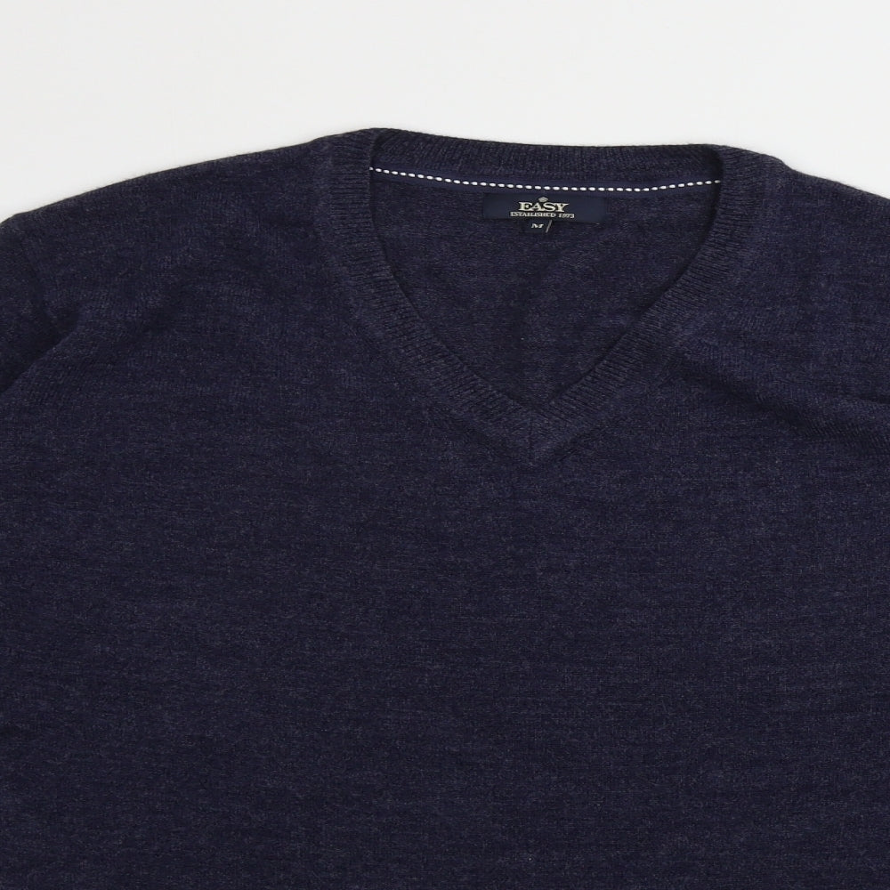 Easy  Mens Blue   Pullover Jumper Size M