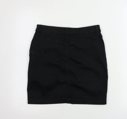 Missguided  Womens Black   Bandage Skirt Size 12