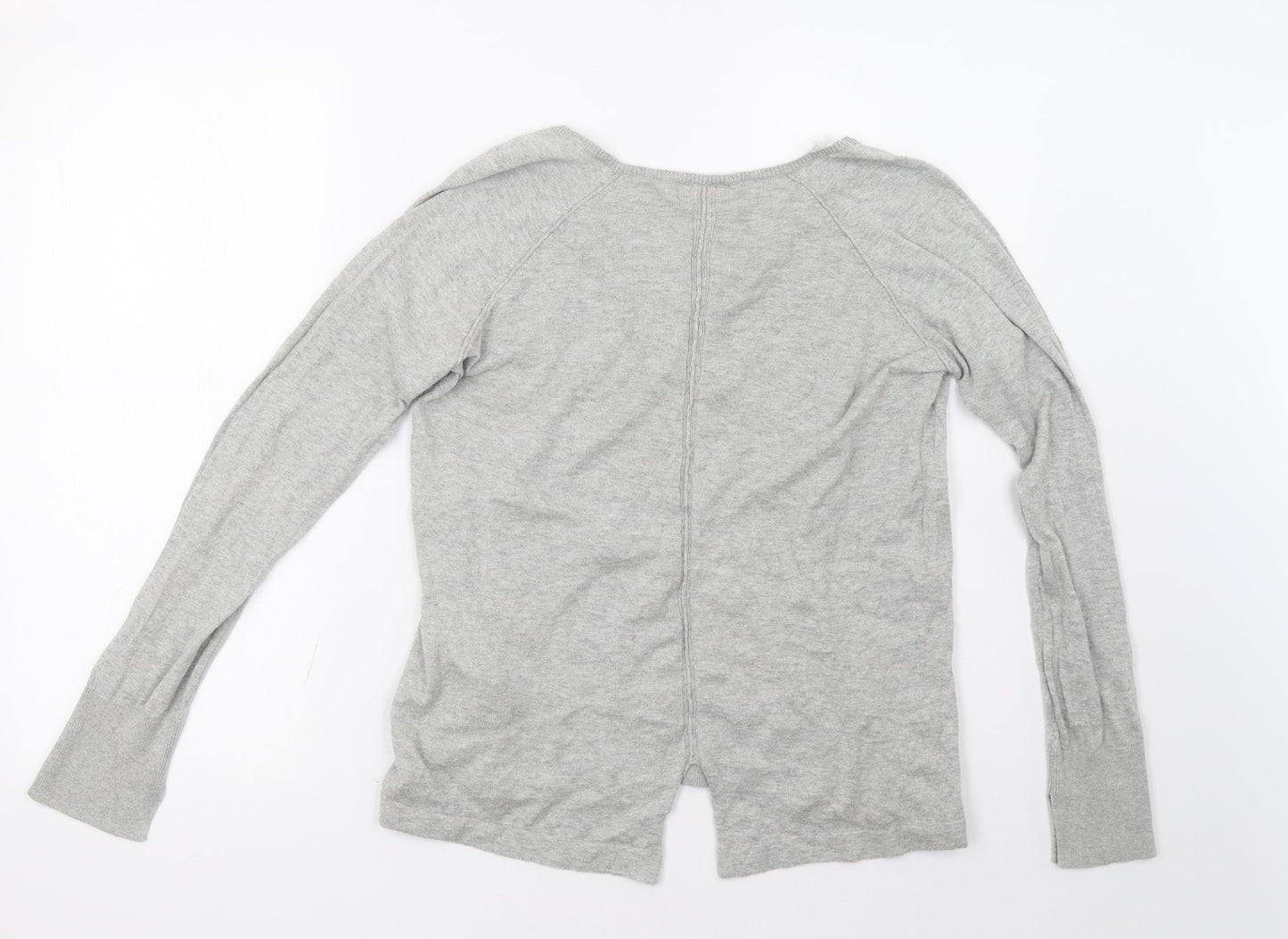 Womens UK Size 10 Marks and Spencer Grey Pullover Sweatshirt