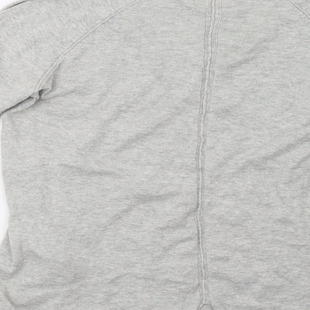 Womens UK Size 10 Marks and Spencer Grey Pullover Sweatshirt