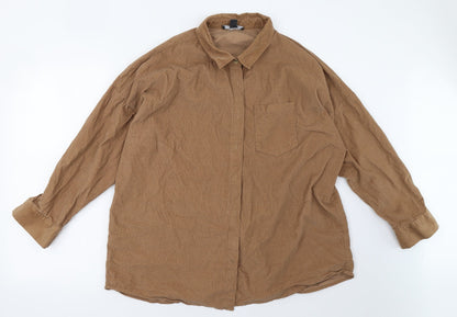 Primark Womens Brown   Jacket  Size 20