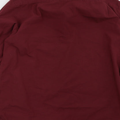 Marks and Spencer Mens Red    Polo Size 16.5