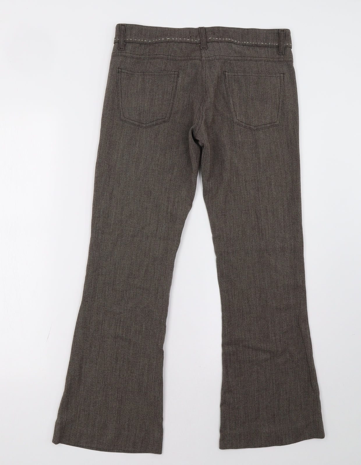 axxs Womens Brown   Trousers  Size 28 L29 in