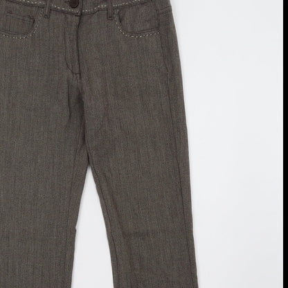 axxs Womens Brown   Trousers  Size 28 L29 in