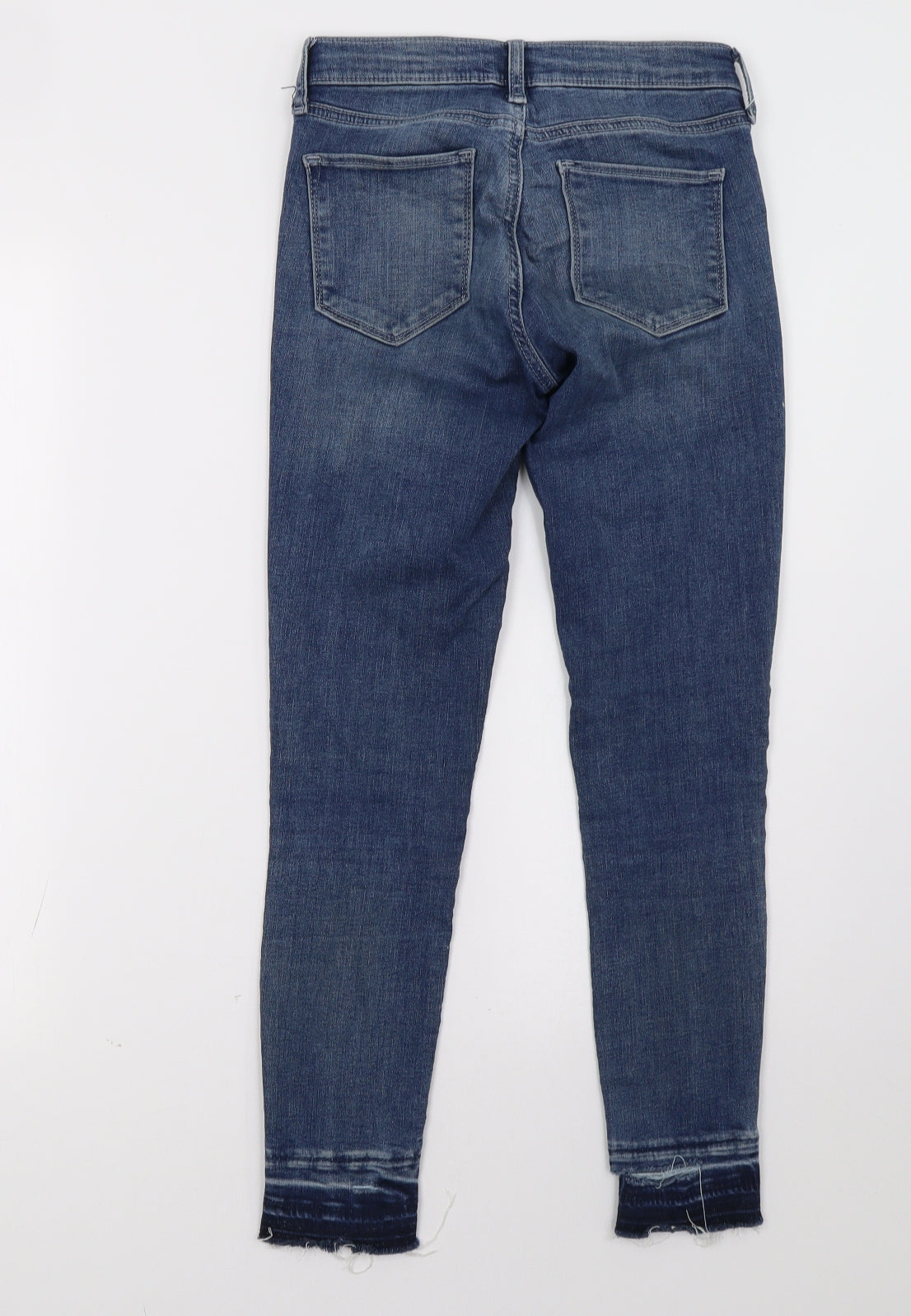 Gap Womens Blue  Denim Skinny Jeans Size 24 L28 in