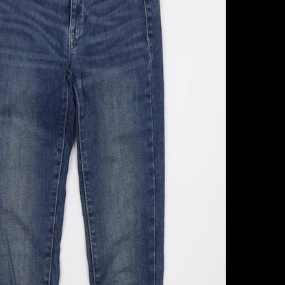 Gap Womens Blue  Denim Skinny Jeans Size 24 L28 in