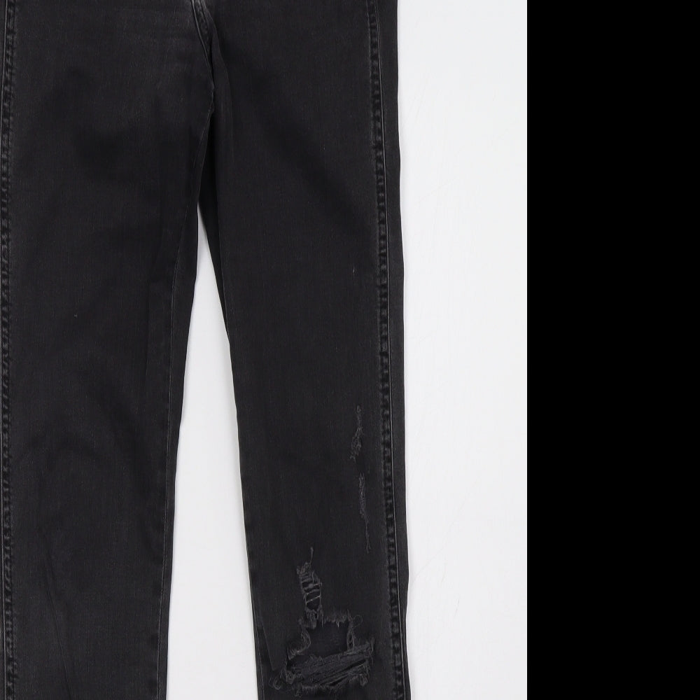 New Look Womens Black  Denim Skinny Jeans Size 29 L32 in