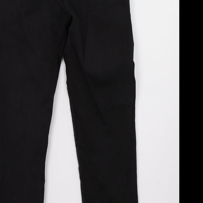 kaiweishi Womens Black   Straight Jeans Size 30 L28 in