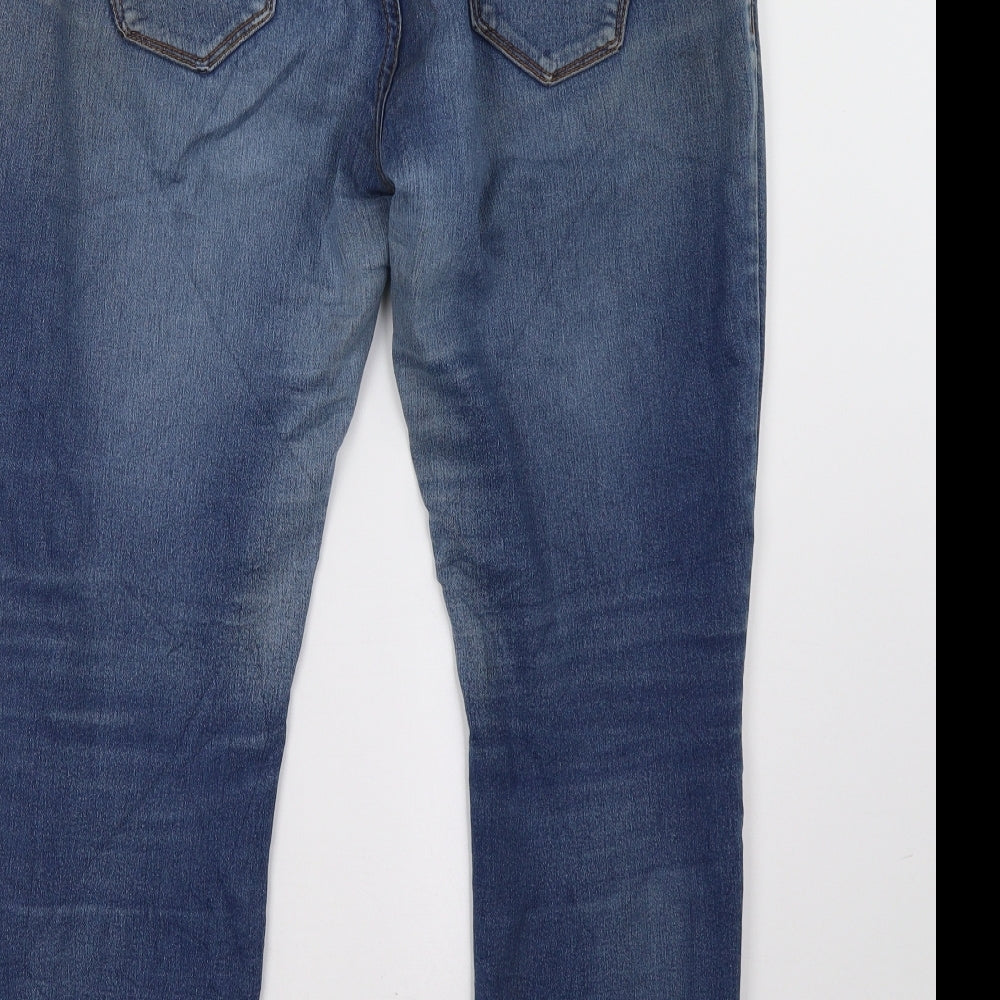miss one Womens Blue  Denim Skinny Jeans Size 36 L30 in
