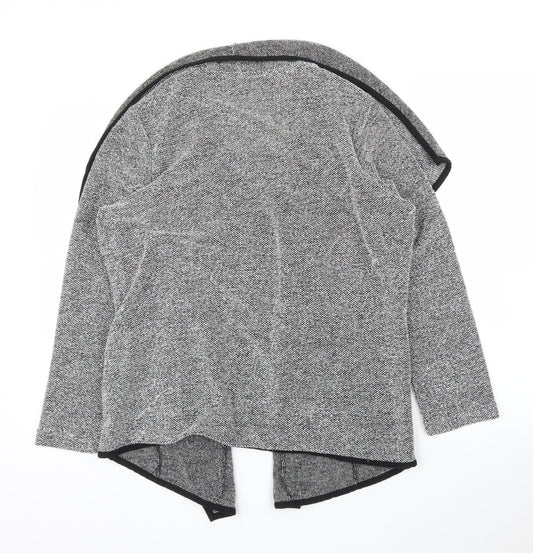 Womens UK Size 16 BM Grey Cardigan Jumper