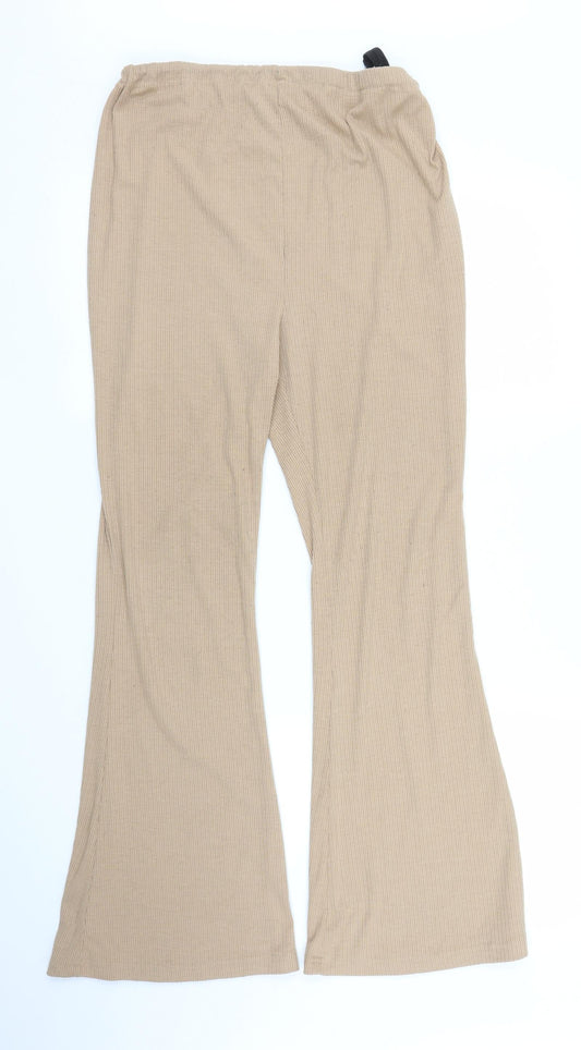 SheIn Womens Beige   Sweatpants Trousers Size S L27 in