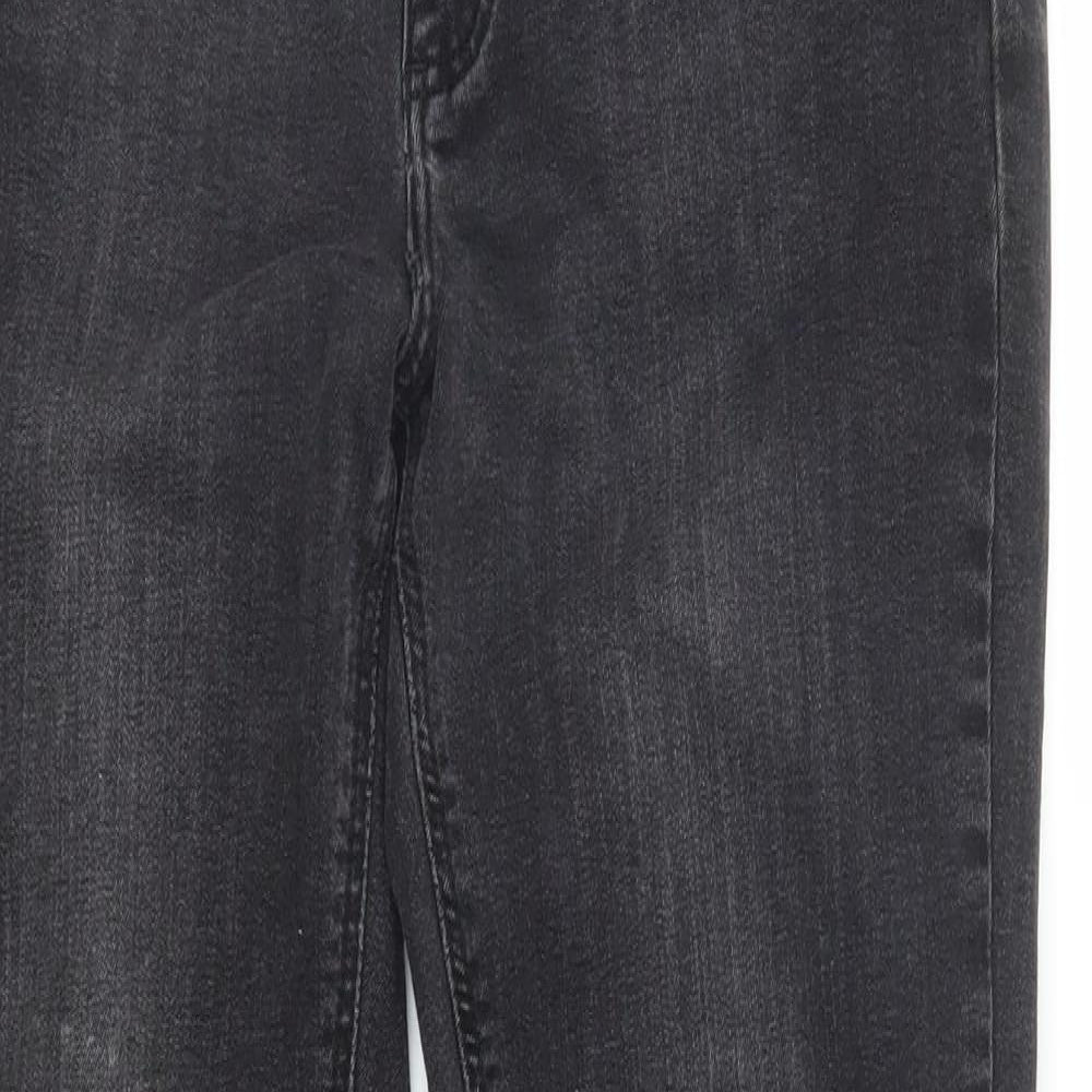Primark Womens Black  Denim Skinny Jeans Size 8 L27 in