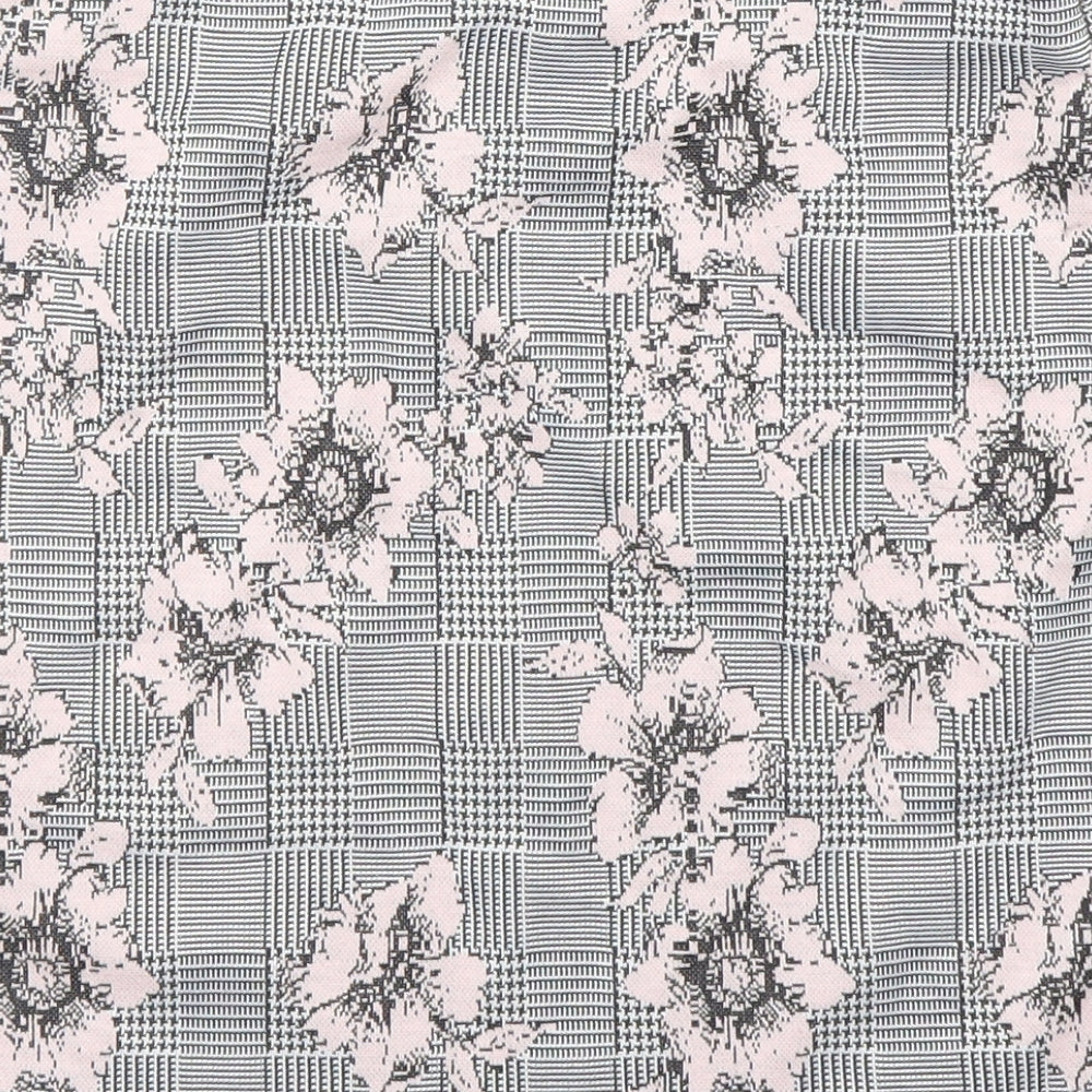 Primark Womens Grey Floral  Straight & Pencil Skirt Size 12