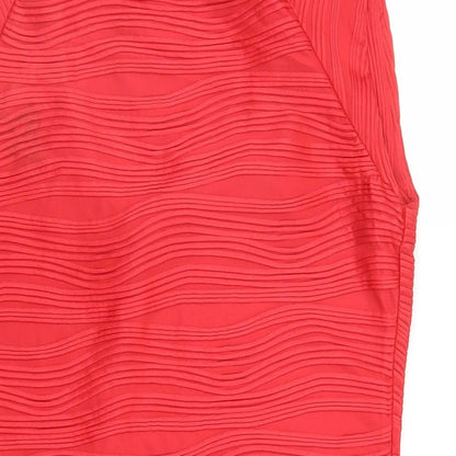 Ax Womens Red   Sheath  Size 14