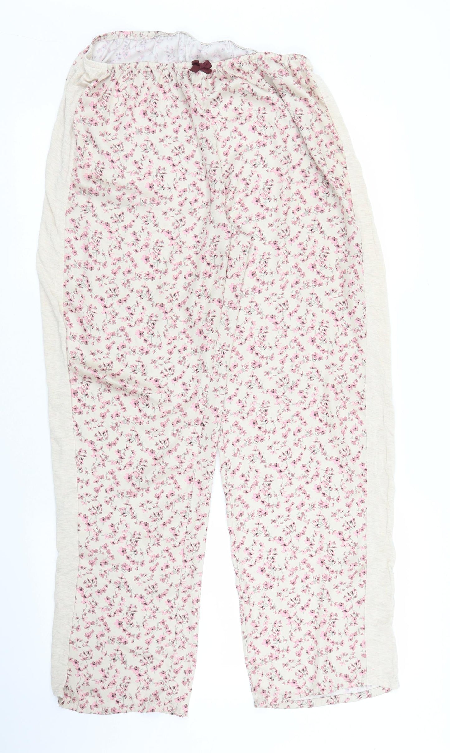 NEXT Womens Purple Floral  Chemise Pyjama Pants Size 10