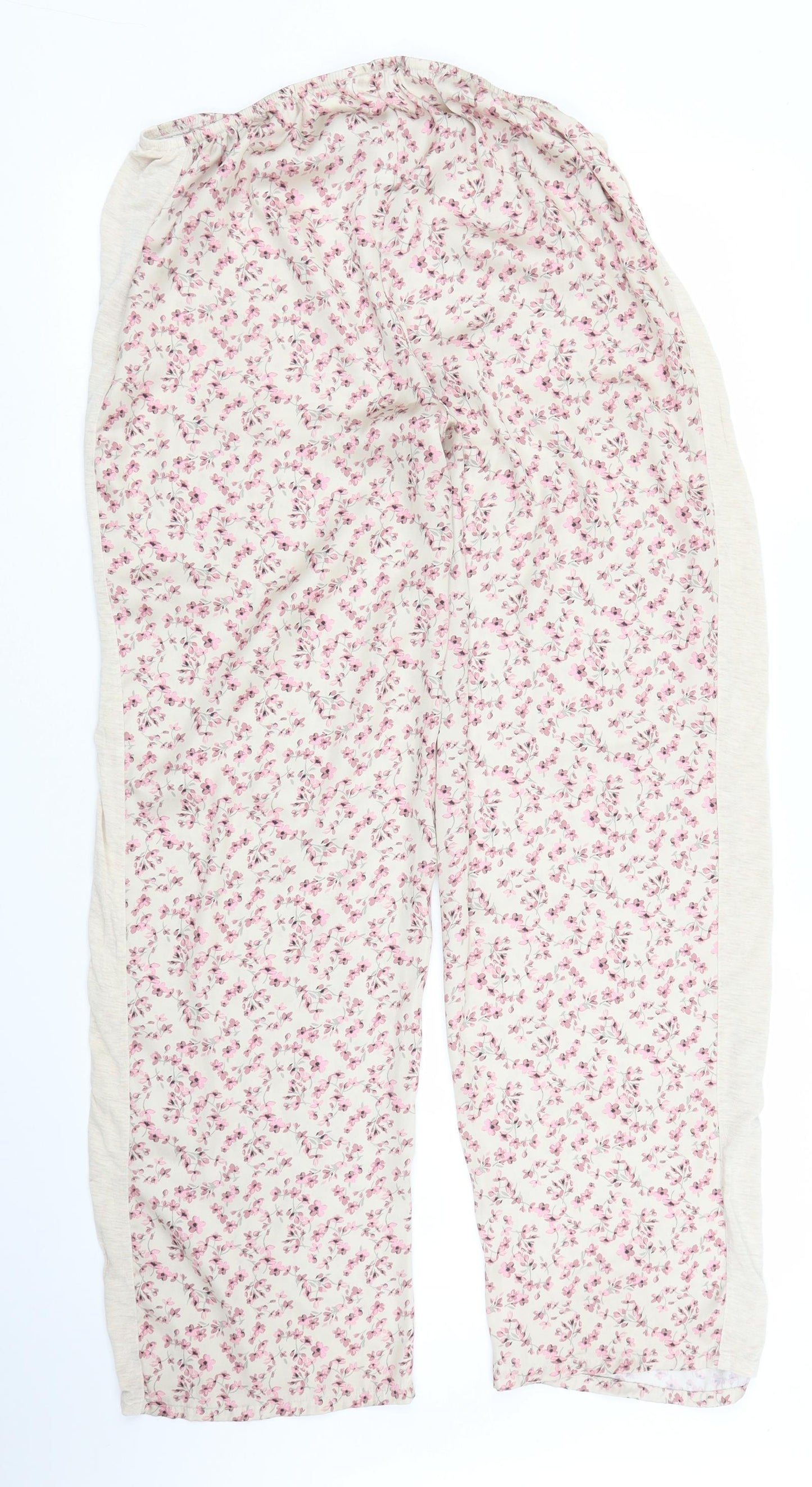 NEXT Womens Purple Floral  Chemise Pyjama Pants Size 10