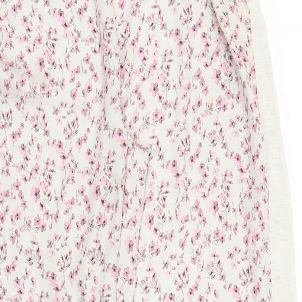 NEXT Womens Purple Floral  Chemise Pyjama Pants Size 10