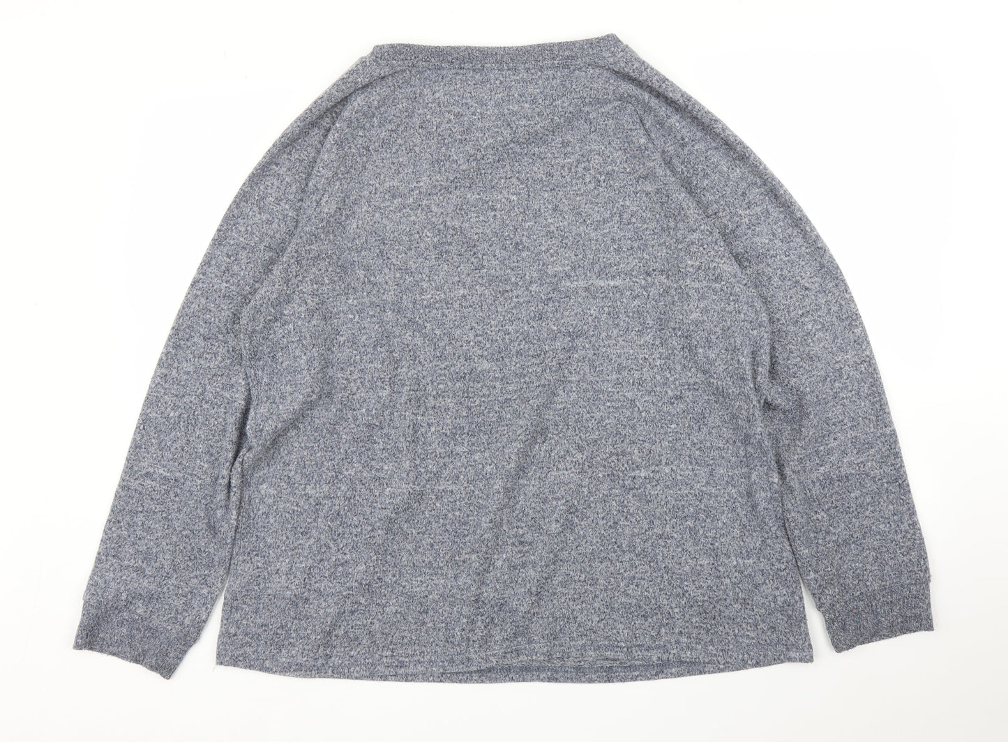 Primark Womens Blue   Pullover Jumper Size XL