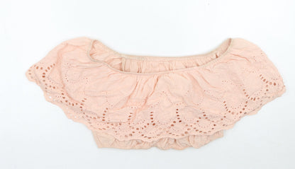 Womens UK Size M Vera & lucy Pink Cropped T-Shirt
