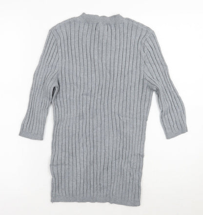 Primark Womens Grey   Pullover Jumper Size 10