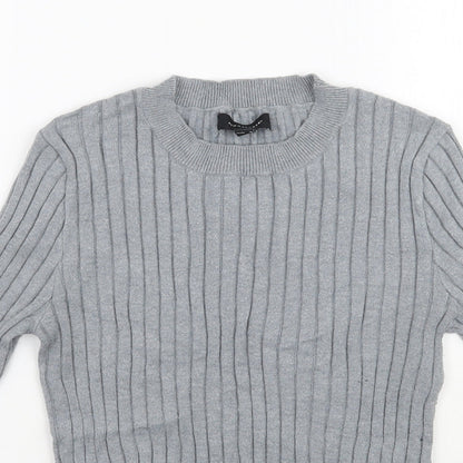 Primark Womens Grey   Pullover Jumper Size 10