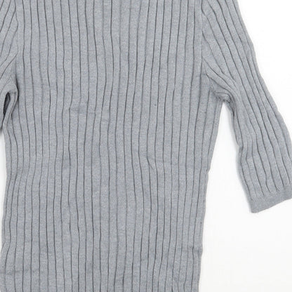 Primark Womens Grey   Pullover Jumper Size 10