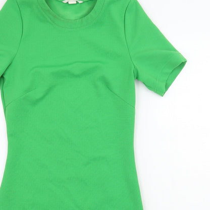 H&M Womens Green   A-Line  Size S