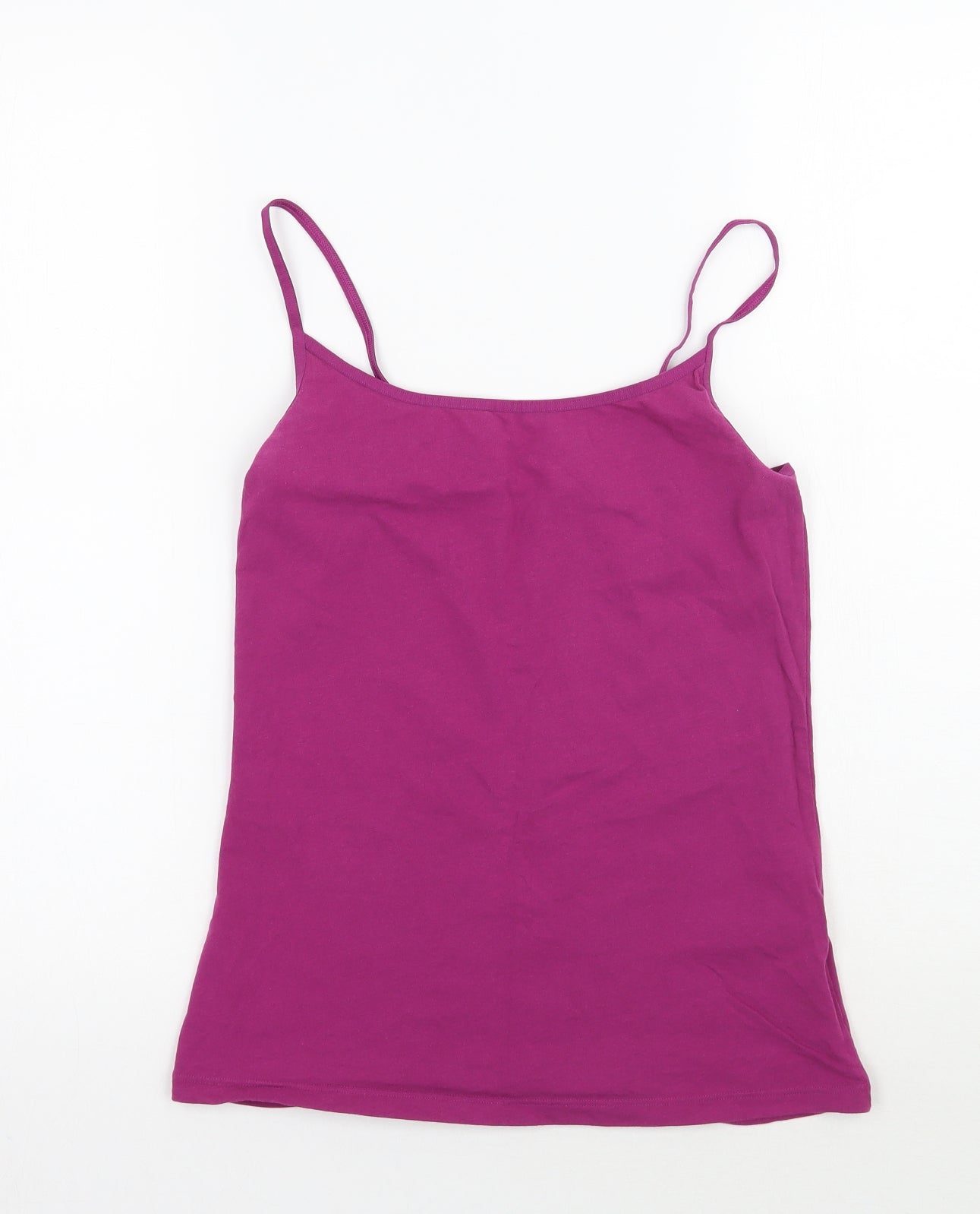 Womens UK Size 10 Marks and Spencer Purple Basic Tank