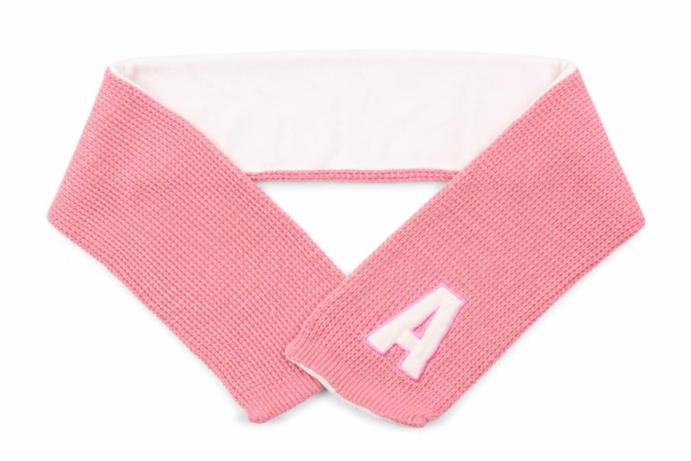 Front view of Matalan girls’ pink scarf scarves & wraps one size