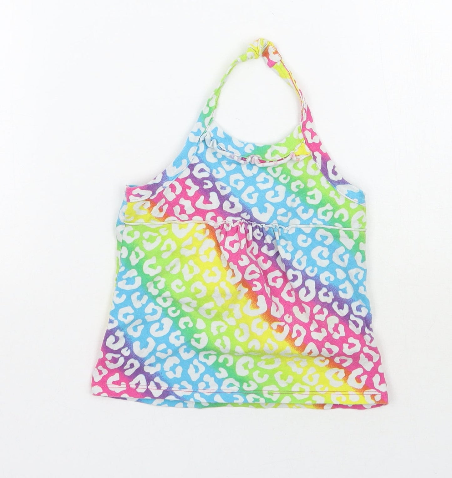 1989 Place Girls Multicoloured Animal Print  Basic Tank Size 3 Years