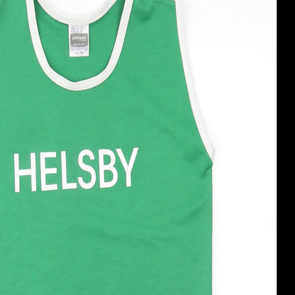 proteam Mens Green   Jersey Tank Size XS