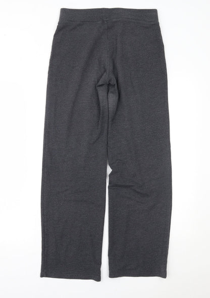 Womens UK Size 8 Marks and Spencer Regular Fit  Grey Trousers