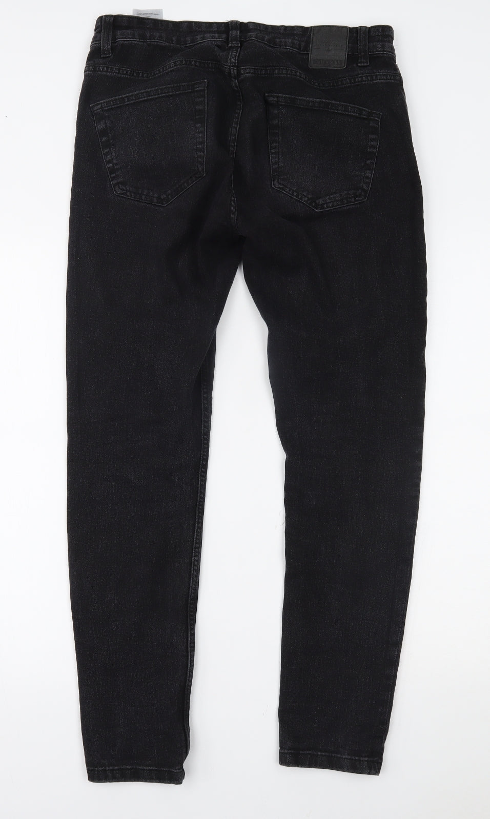 Womens UK Size 32 ONLY & SONS Regular Fit Skinny Black Jeans