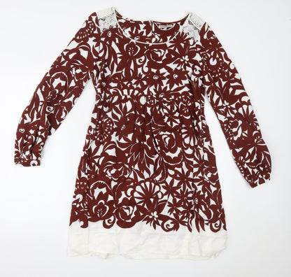 Marks and Spencer Womens Brown   Fit & Flare  Size 10