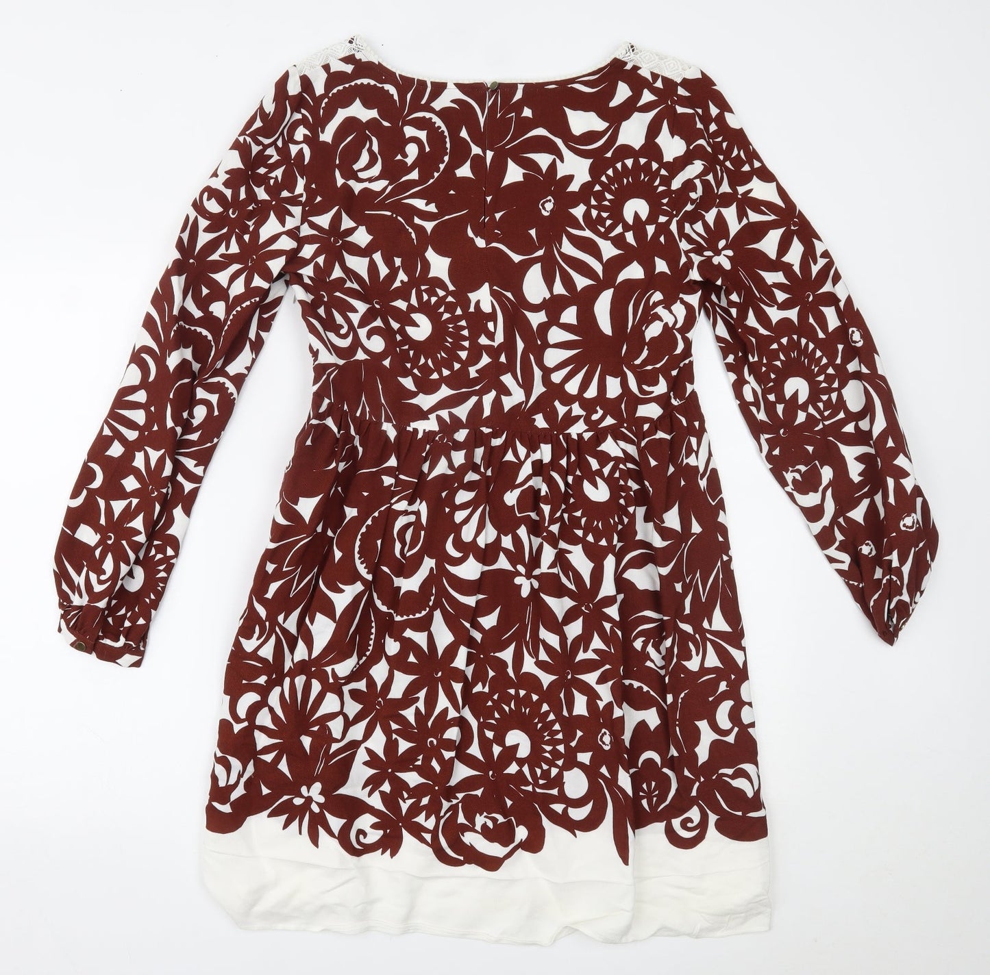 Marks and Spencer Womens Brown   Fit & Flare  Size 10
