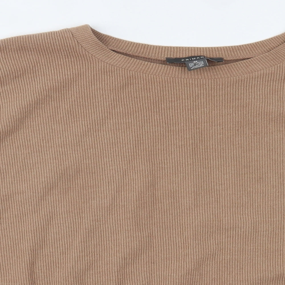 Primark Womens Brown   Basic Blouse Size M