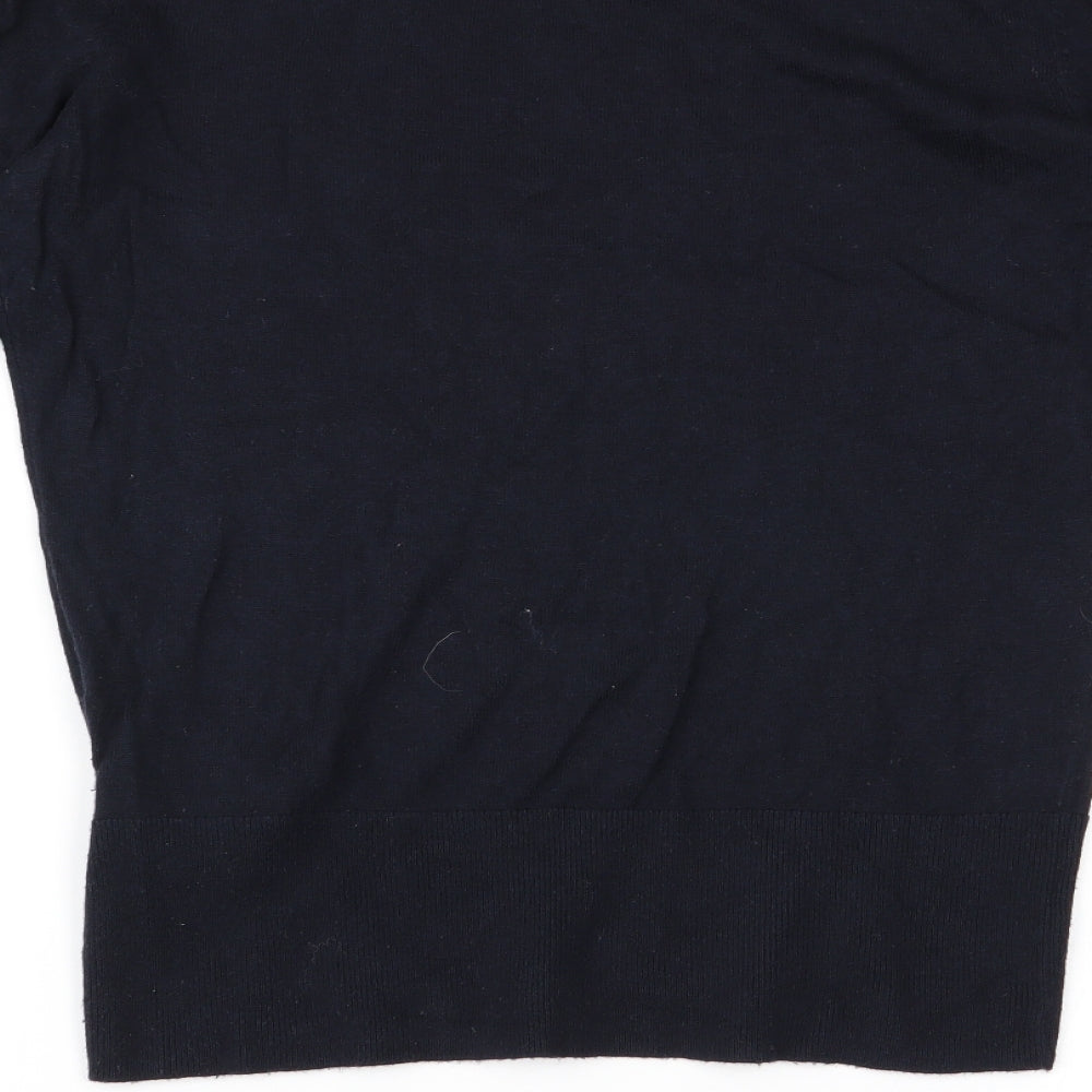 Womens UK Size M H&M Black Pullover Jumper