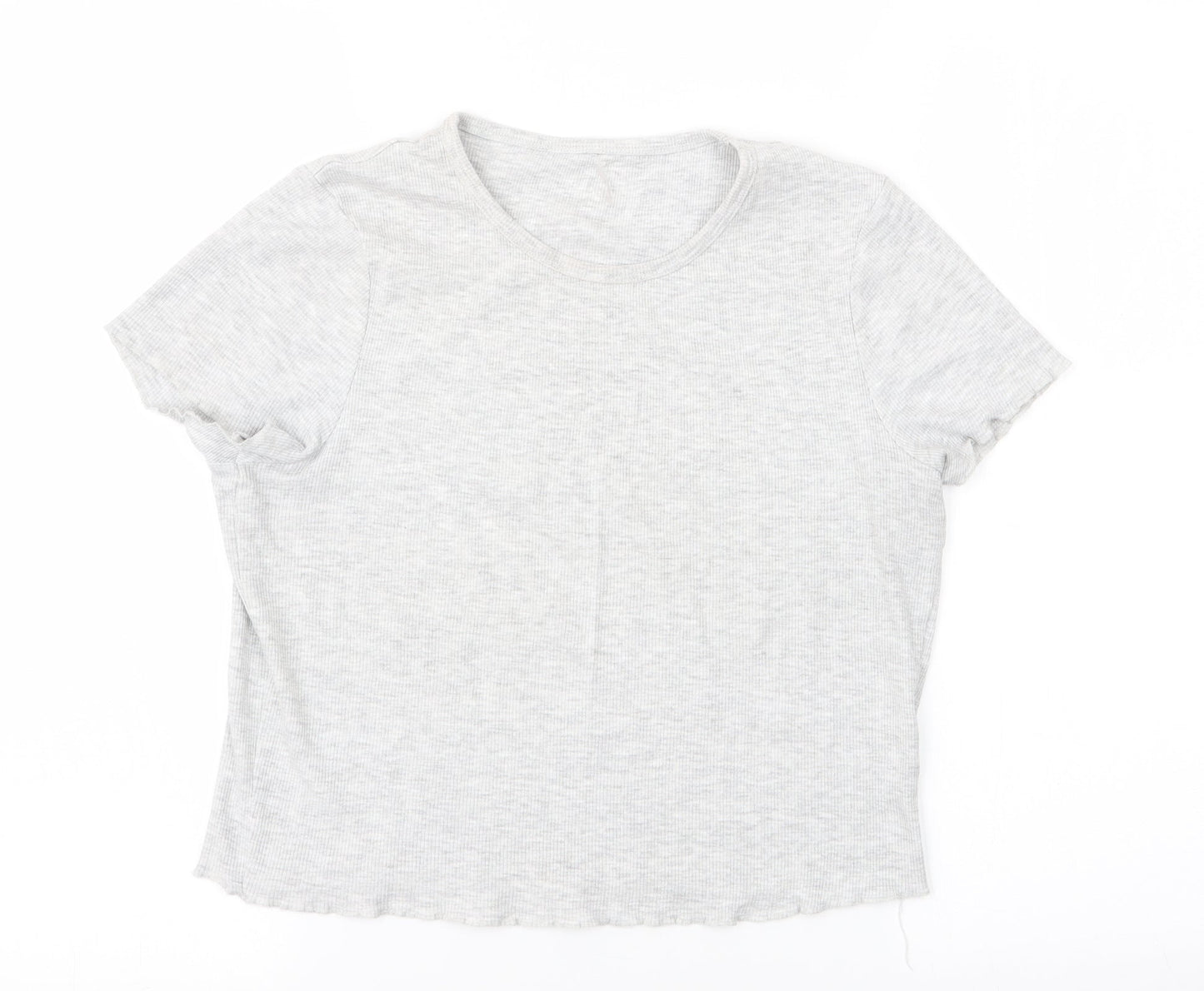 George Womens Grey   Basic T-Shirt Size 10