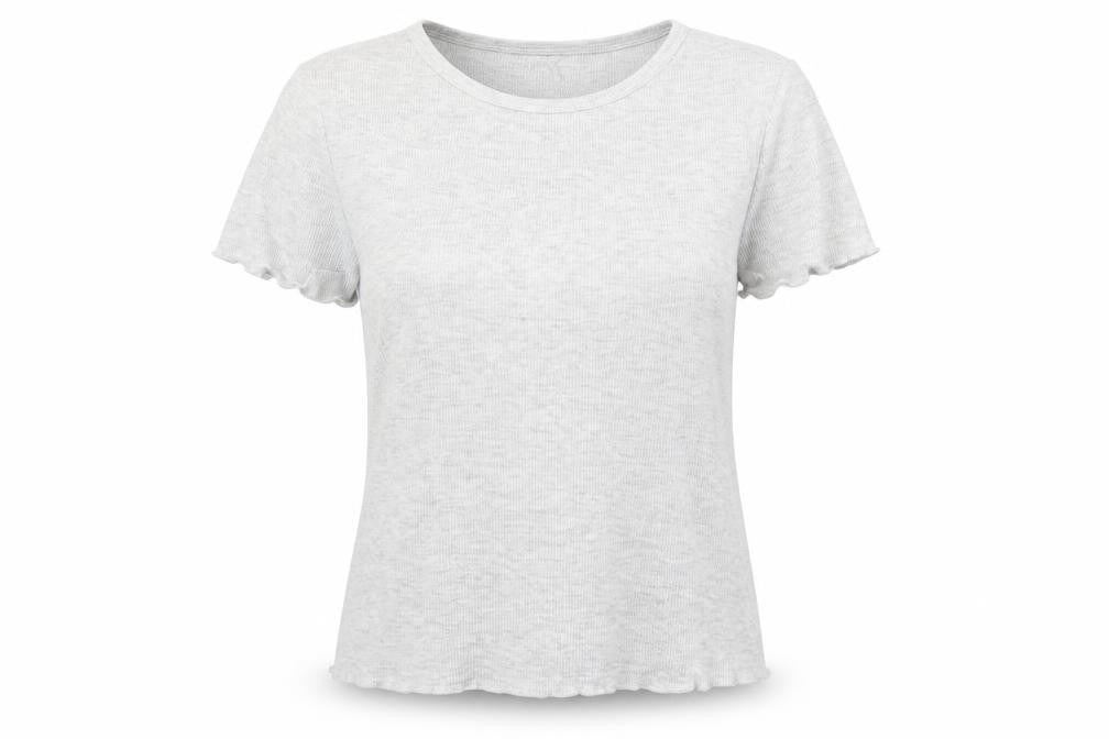 Womens UK Size 10 George Grey Basic T-Shirt