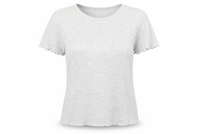 Womens UK Size 10 George Grey Basic T-Shirt