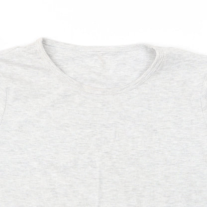 George Womens Grey   Basic T-Shirt Size 10