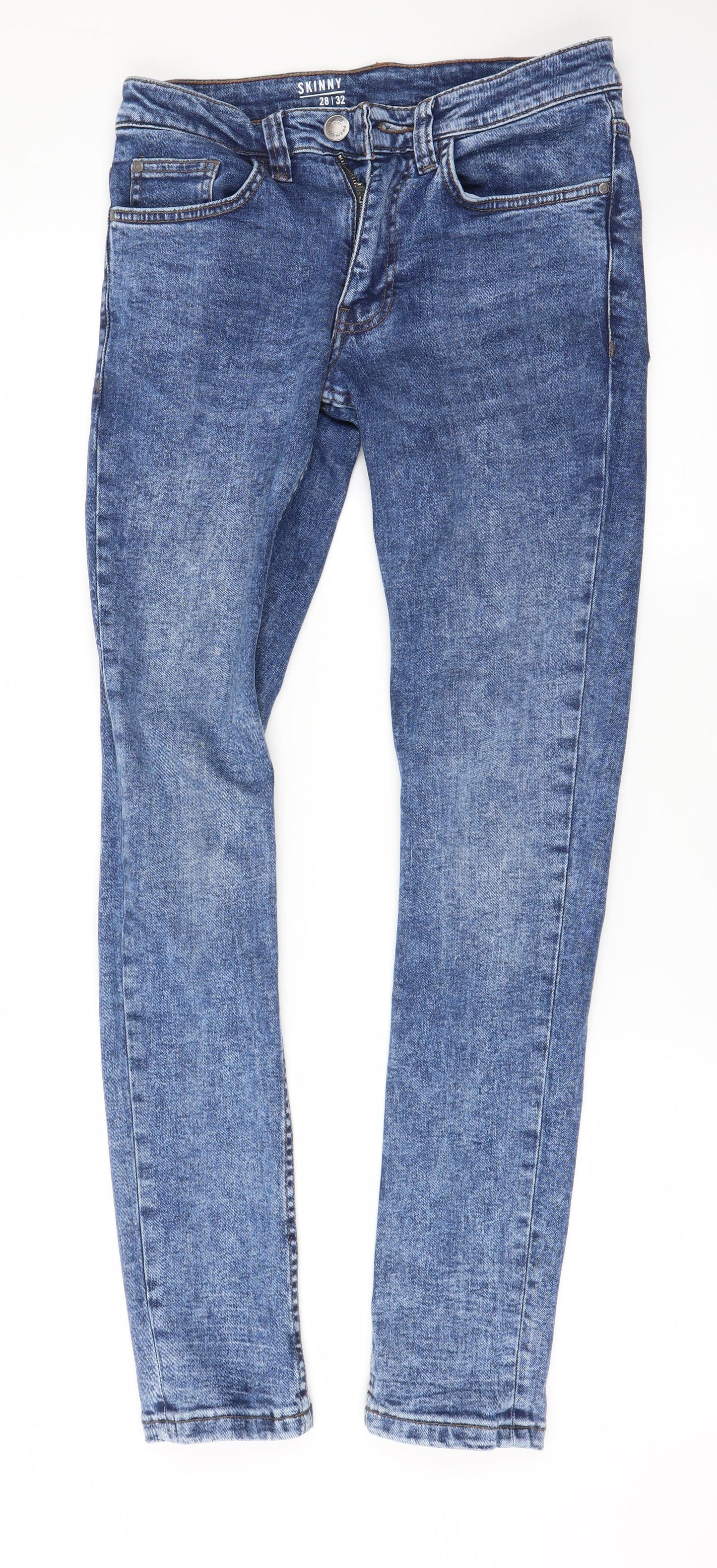 George Womens Blue   Skinny Jeans Size 28 L32 in